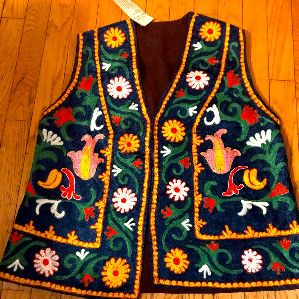 Hand made vest from Uzbekistan
